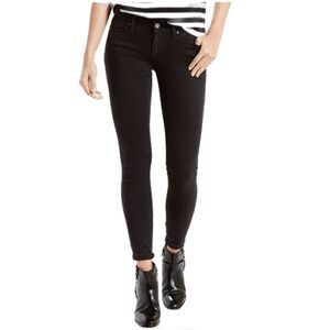 Levi's Black Legging Jeans Sleek Stretchy Fit Women’s 28.